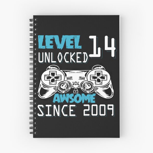 Item preview, LEVEL 14 UNLOCKED AWSOME SINCE 2009 designed and sold by BRoukia.
