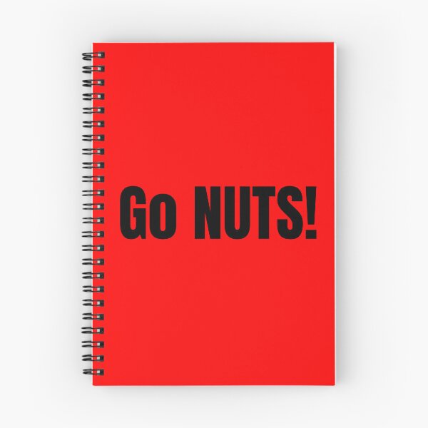 Item preview, Go NUTS! - Wording designed and sold by LadySquiggle.