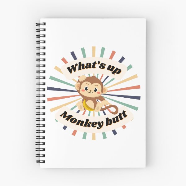 Item preview, What’s Up Monkey Butt? ' designed and sold by Fhfarms.