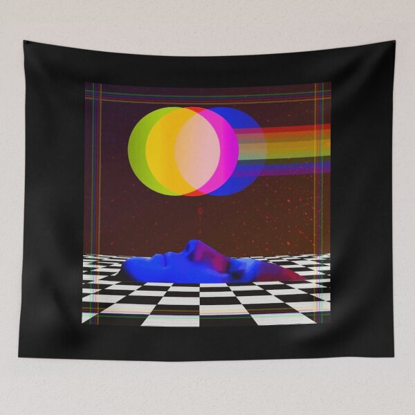 Item preview, psychedelic chess designed and sold by nonotdewazeus.