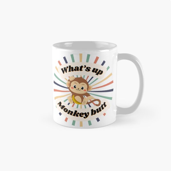 Item preview, What’s Up Monkey Butt?  designed and sold by Fhfarms.