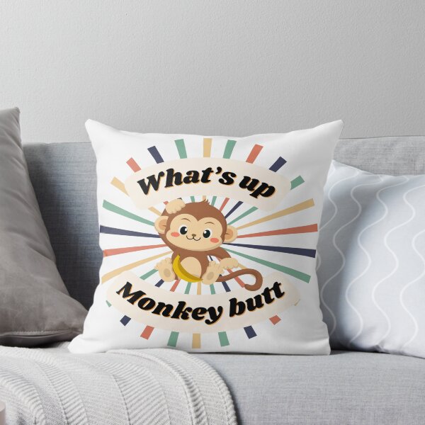 Item preview, What’s Up Monkey Butt?  designed and sold by Fhfarms.
