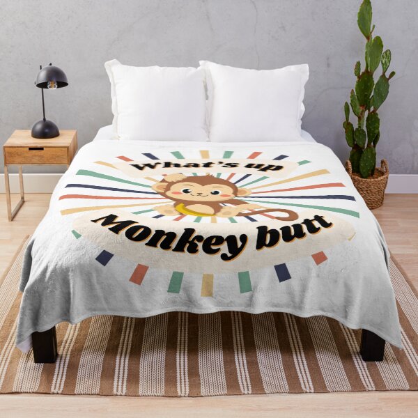 Item preview, What’s Up Monkey Butt?  designed and sold by Fhfarms.