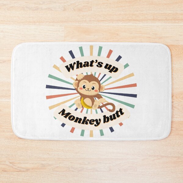 Item preview, What’s Up Monkey Butt?  designed and sold by Fhfarms.