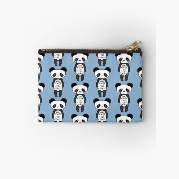 Item preview, Keep calm and love pandas designed and sold by rainbowcho.