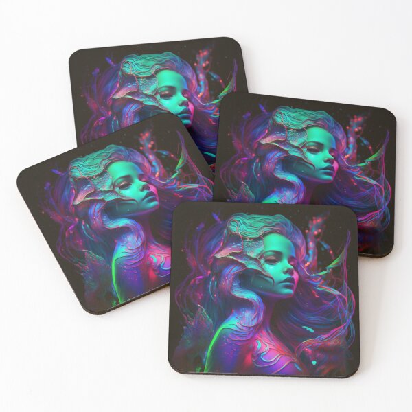 Item preview, Neon Mermaid designed and sold by Solace Sparkles.
