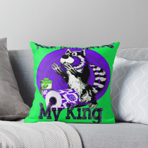 Item preview, Trippy badger has Your Butt napkins my king - Toilet humor designed and sold by LearnedAfter30.