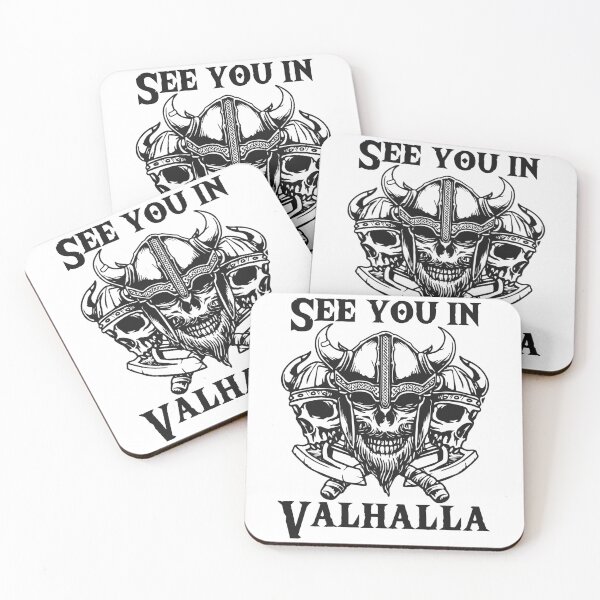 Item preview, Nos vemos en Valhalla - 3 Calaveras Vikingas designed and sold by Georgy09.
