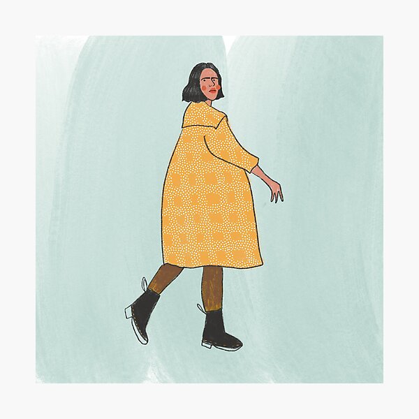Item preview, Big coat days designed and sold by Hannahthomasart.