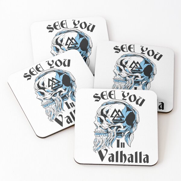 Item preview, Nos vemos en Valhalla - Calavera con Valknut designed and sold by Georgy09.