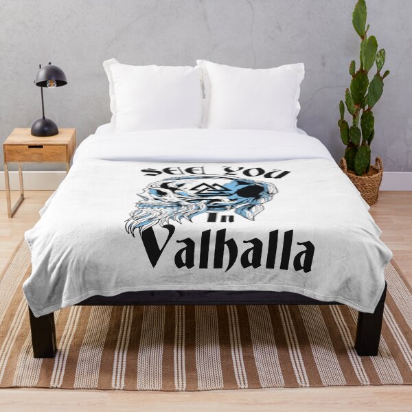 Item preview, See you in Valhalla - Skull with Valknut designed and sold by Georgy09.