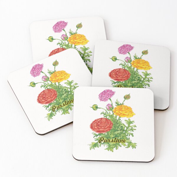 Item preview, Purslane Flowers designed and sold by ORTHODX.