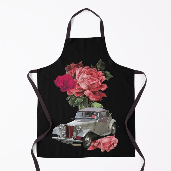 Item preview, classic car & Roses Collage designed and sold by TypeWrite.