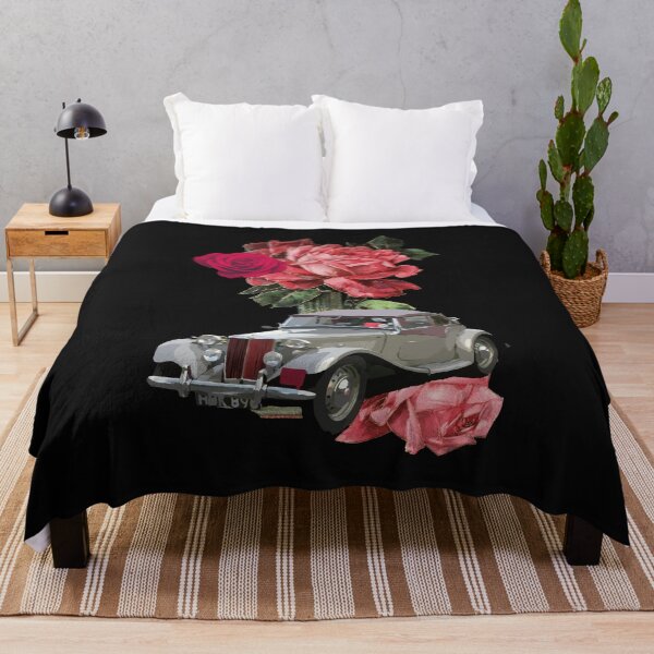Item preview, classic car & Roses Collage designed and sold by TypeWrite.