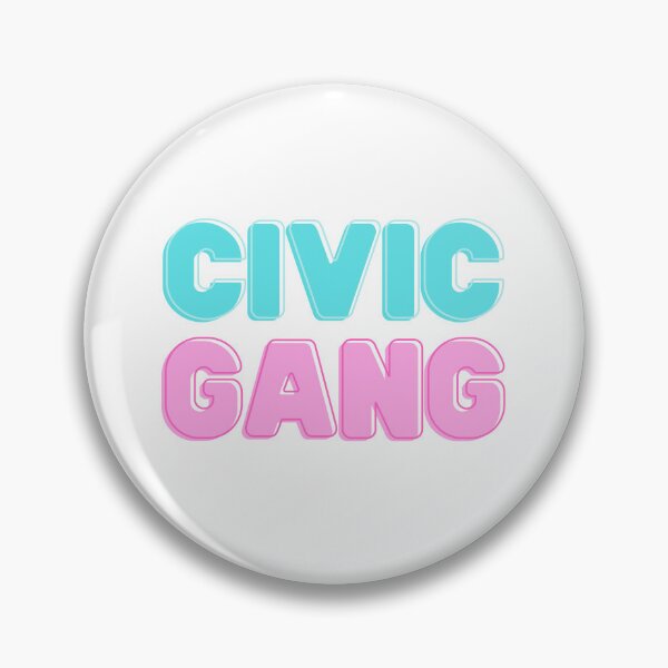 Item preview, Bubble Gum - Civic Gang Sticker designed and sold by Star_.
