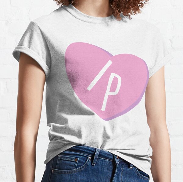 /p (platonic) candy heart Classic T-Shirt