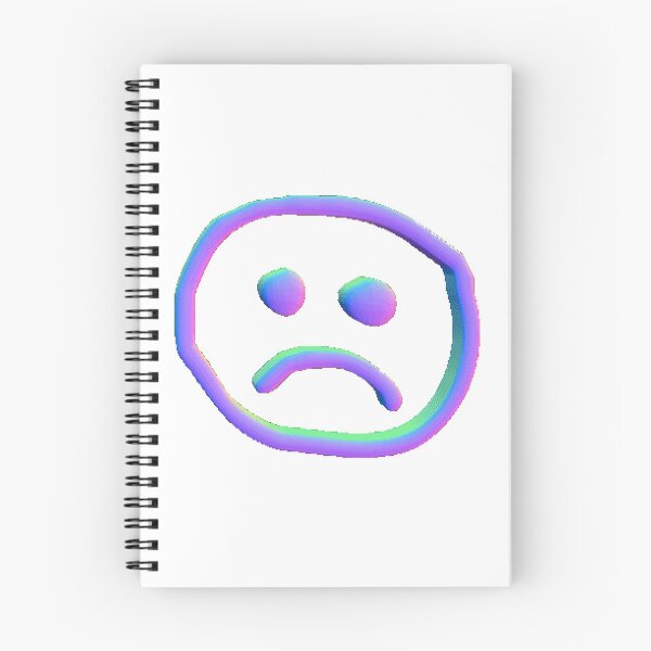 Aperçu de l'œuvre Vaporwave Sad Face créée et vendue par vapormoon.