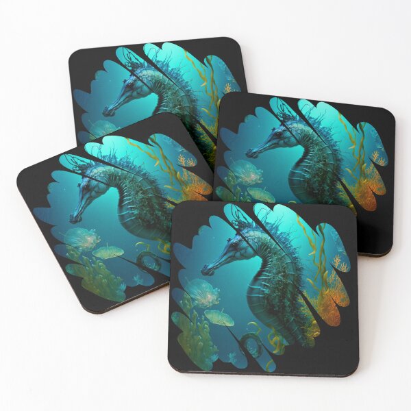 Item preview, Fantasy Ocean, beautiful seahorse designed and sold by HarriPaloma.