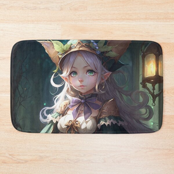 Item preview, "The Enchanted Apprentice: A Portrait of a Fantasy Elf Little Girl Learner" designed and sold by PJGartui.