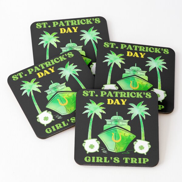 Item preview, St. Patrick's Day Cruise Girl's Trip designed and sold by MacAndMoose.