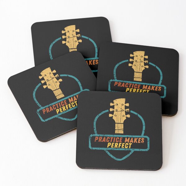 Item preview, Practice Makes Perfect Guitar Lover  guitar pick plectrum designed and sold by facePale.