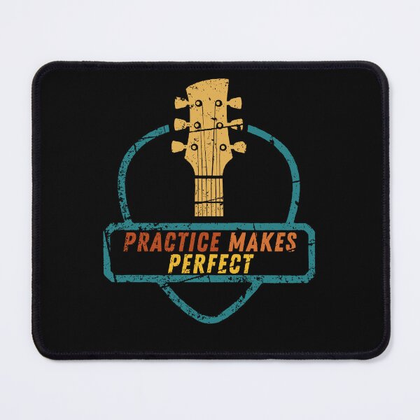 Item preview, Practice Makes Perfect Guitar Lover  guitar pick plectrum designed and sold by facePale.