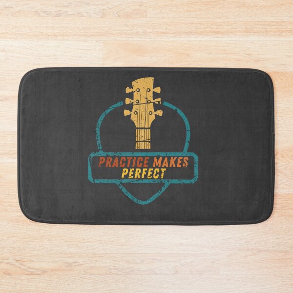 Item preview, Practice Makes Perfect Guitar Lover  guitar pick plectrum designed and sold by facePale.