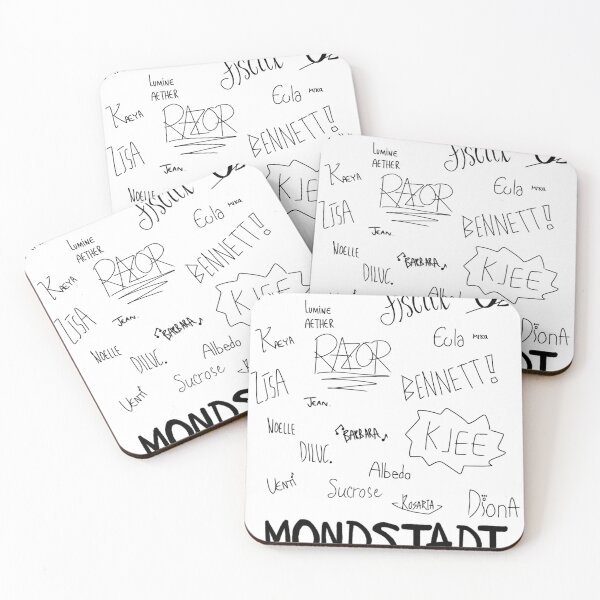 Item preview, Mondstadt Signatures  designed and sold by littlecamkoala.