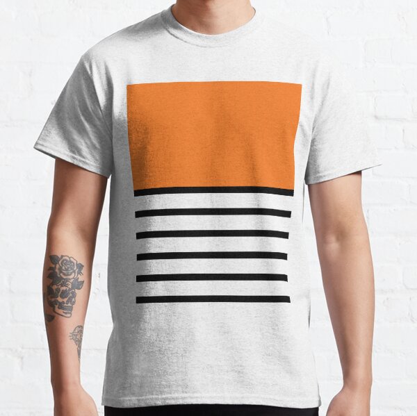 Roeg Cody striped t-shirt black/orange