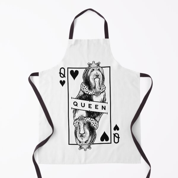 Item preview, Bearded Collie Queen Of Hearts Beardie Dog Lover Pop Art designed and sold by GrandeDuc.