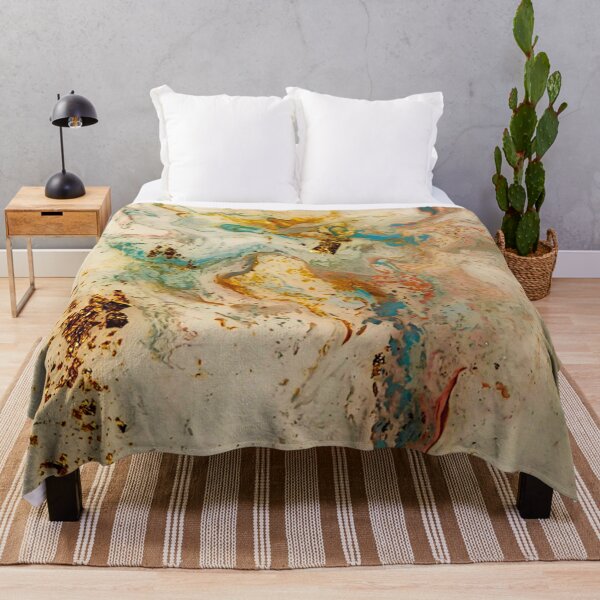 Item preview, Abstract Gold and Marble Painting designed and sold by CuddlyPeas.