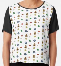 animal crossing Chiffon Top