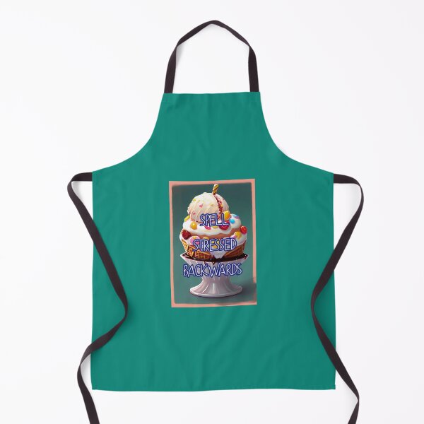 Item preview, Spell Stressed Backwards ice cream sundae designed and sold by Coexist In Tee's .