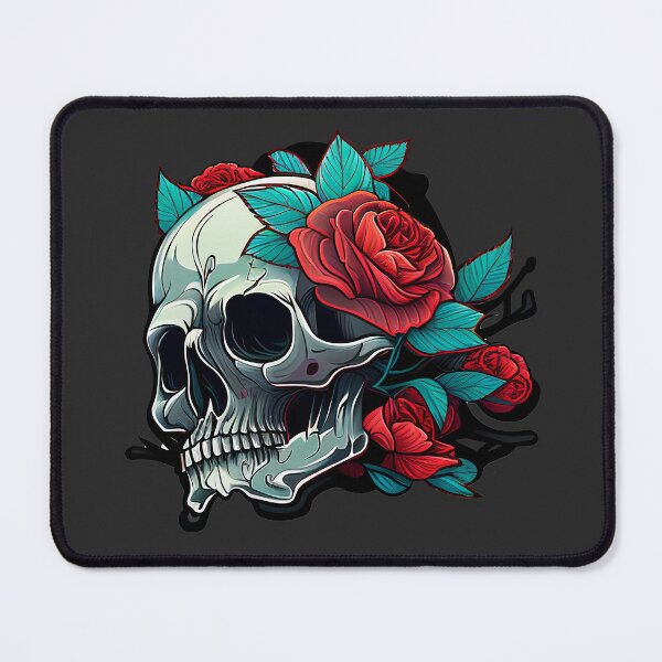 Item preview, Skull and Roses designed and sold by BoneyardGrafix.