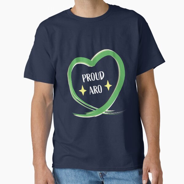 Proud Aro Heart Classic T-Shirt