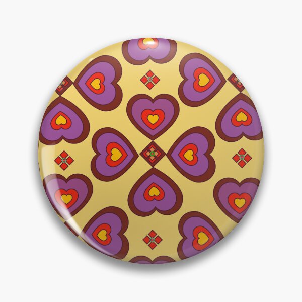 Item preview, Heart pattern retro style 53 designed and sold by Bakkia.