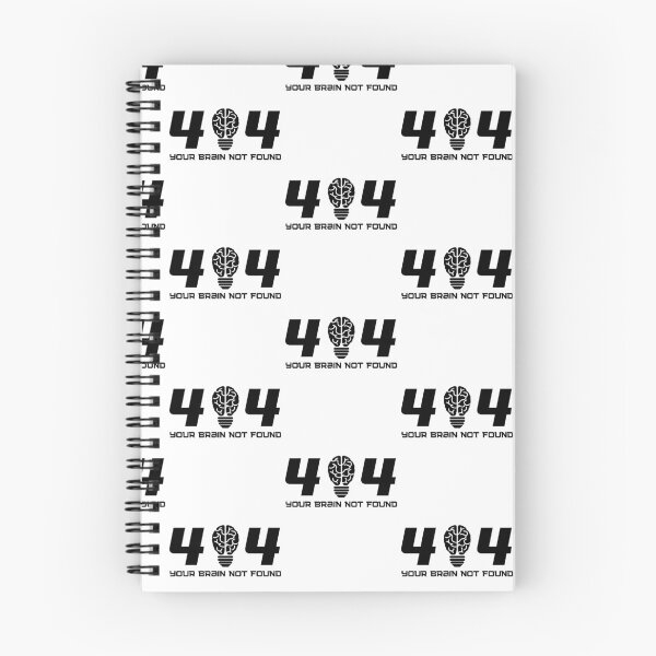 Item preview, Error 404: Your Brain Not Found designed and sold by shoponow.