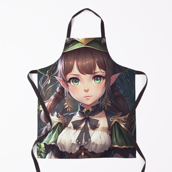 Item preview, "Imagination and Insight: A Portrait of a Young Elven Girl's Learning Journey" designed and sold by PJGartui.