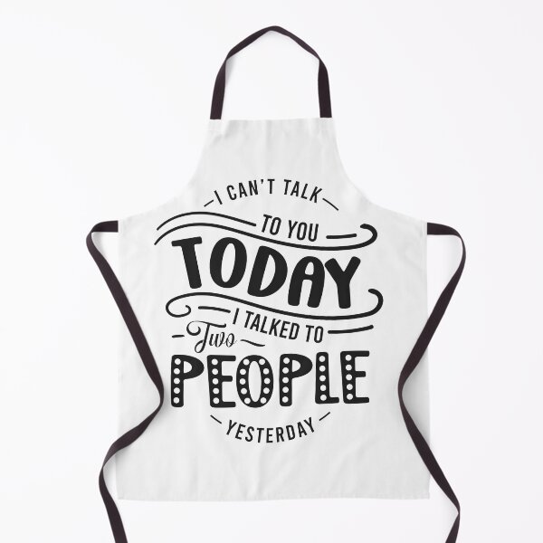 Item preview,  Antisocial Quotes -  I CANT TALK TO YOU TODAY designed and sold by PRINYOS.