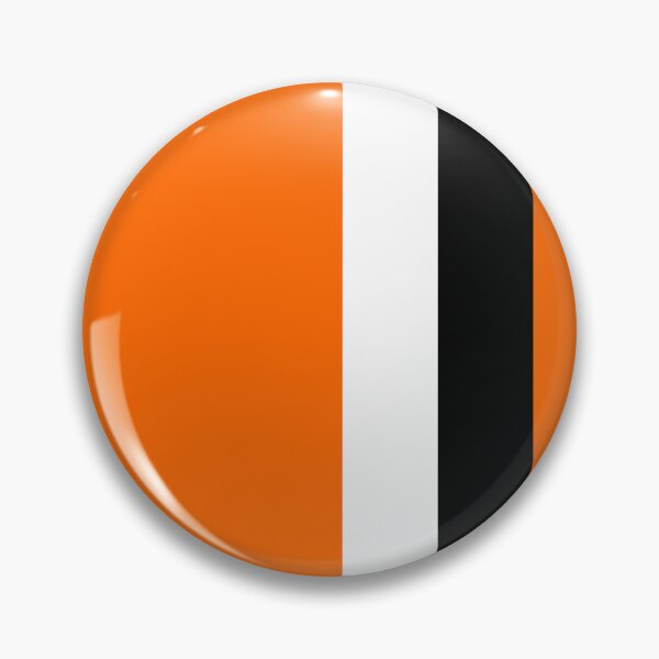 Item preview, Luton Town Retro Home 1973 -74 Orange and White Black Bars designed and sold by Sporting Colour.
