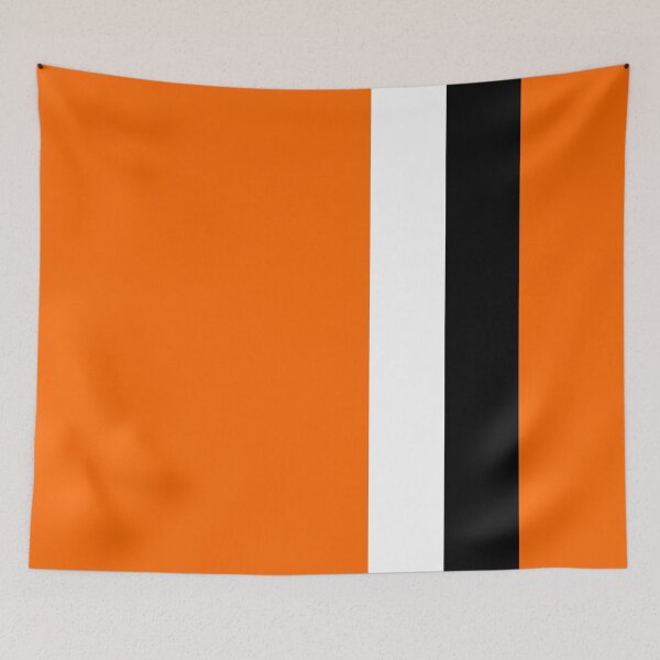 Item preview, Luton Town Retro Home 1973 -74 Orange and White Black Bars designed and sold by Sporting Colour.