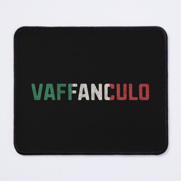 Item preview, Vaffanculo Funny Italian Saying Vintage Letters In Flag Of Italy Colors designed and sold by alenaz.
