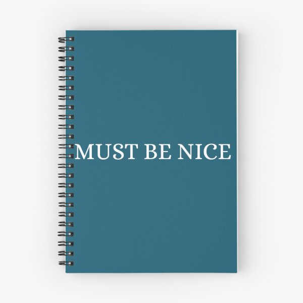 Item preview, Must be nice (white) designed and sold by AlemaArtshop.