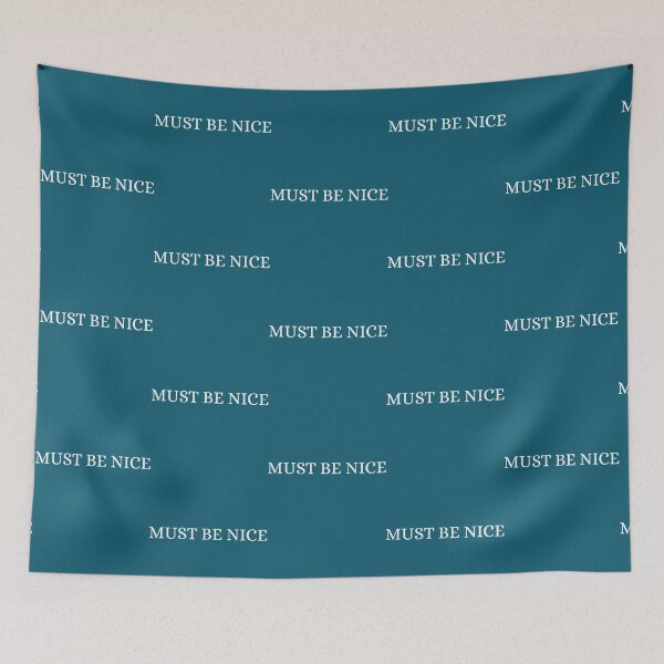 Item preview, Must be nice (white) designed and sold by AlemaArtshop.