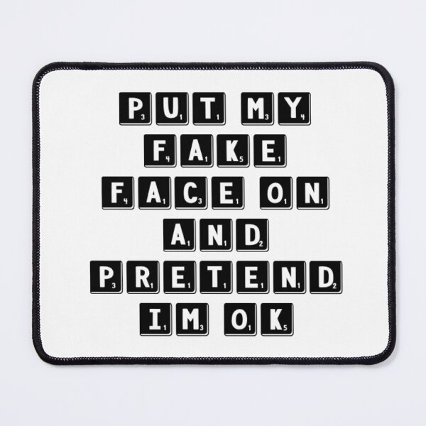 Item preview, FAKE IT designed and sold by GGsCreations.
