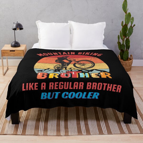 Item preview, Mountain biking brother like a regular brother but cooler. designed and sold by ZingAndPep.