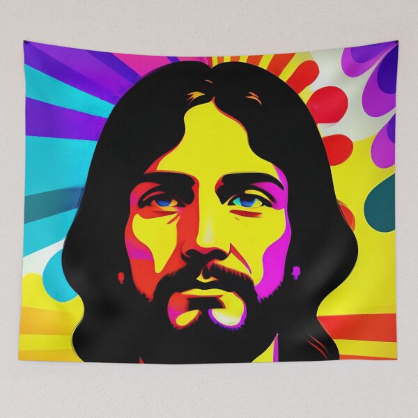 Item preview, Jesus Christ in pop art designed and sold by Warih.