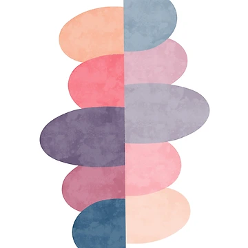 Artwork thumbnail, Zen Rocks Abstract by thewishdesigns