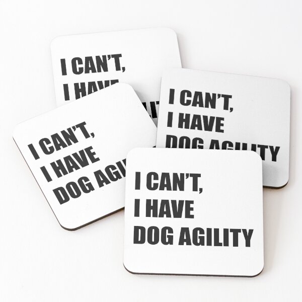 Item preview, I can't, I have dog agility designed and sold by PausePapote.