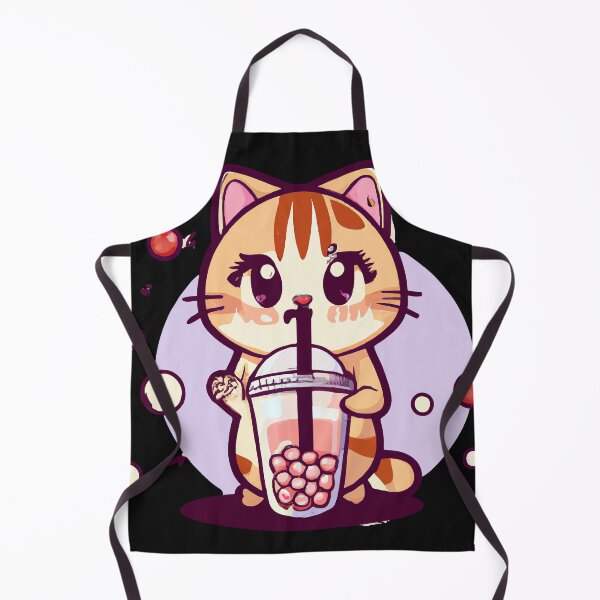 Item preview, Anime Cat Drink Bubble Tea designed and sold by Colorful Dreams.